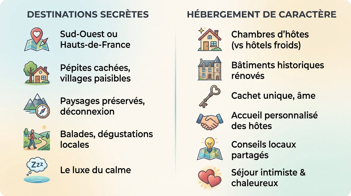 Couple heureux profitant d'un moment de complicité dans un paysage naturel et paisible