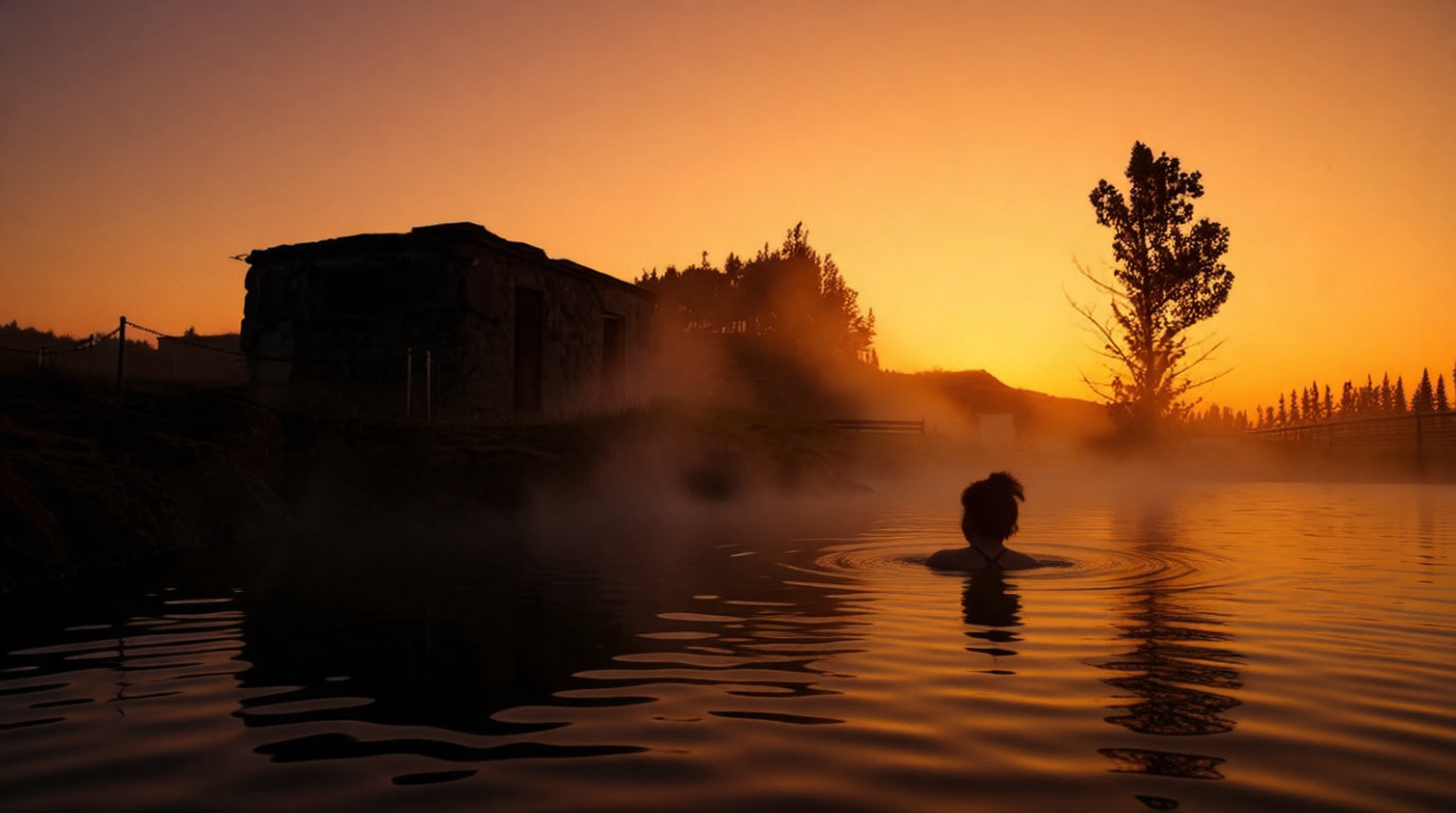 11. Le Secret Lagoon, le doyen des bassins islandais