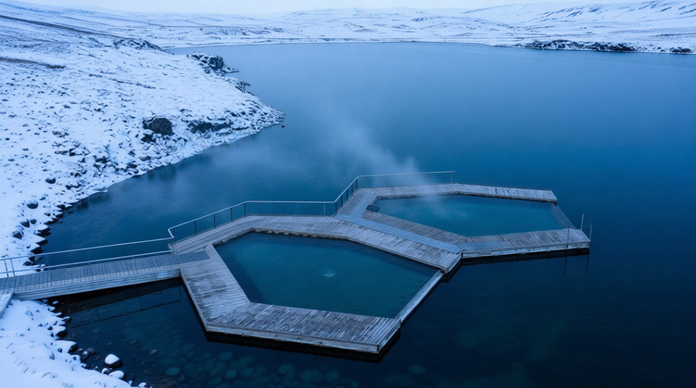 5. Vök Baths, l'expérience unique de l'eau pure de l'Est